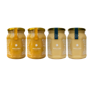 pack miel 2 Ulmo y 2 Bosque Nativo 1 kg Mailemu