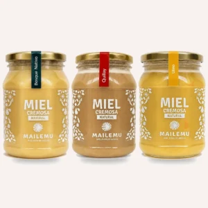Pack Miel Variedades: 1 Ulmo, 1 Bosque Nativo y 1 Quillay, 1kg